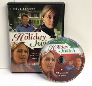 Holiday Switch Dvd Rare & Oop Lifetime Christmas Movie - Nicole Eggert - Usa