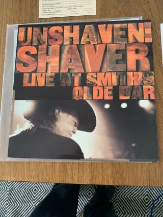Shaver Unshaven Live At Smith’s Olde Bar Rare Classic Records Press Near