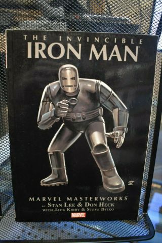 Marvel Masterworks Invincible Iron Man Volume 1 Tpb Rare Oop Stan Lee & Don Heck