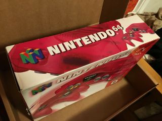 Rare N64 Funtastic Watermelon Red Console Box Only Nintendo 64 2
