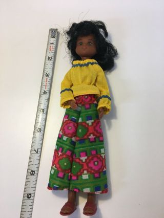 Vintage Mattel 1973 Sunshine Family Doll - African American
