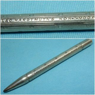 Antique Sampson Mordan L&c Hardtmuths Koh I Noor Propelling Pencil 999 H5 1912