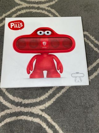 Beats By Dr Dre Pill Character Red Holder Stand Support Mount Rare