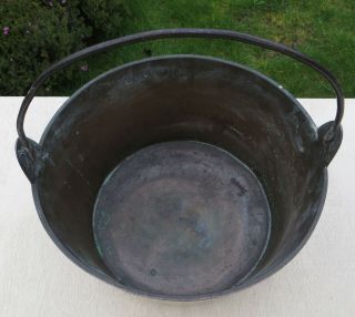 Antique Bronze Cooking Pot / Jam Pan 15 
