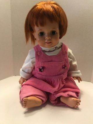 Vintage 1973 Ideal Corp 23 " Lifesize Baby Chrissy With Growing Hair