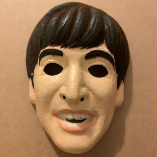 The Beatles John Lennon Ben Cooper Halloween Mask Mega Rare / Shape