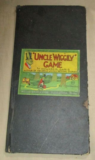 Antique Old Uncle Wiggily Game Board (only) Milton Bradley