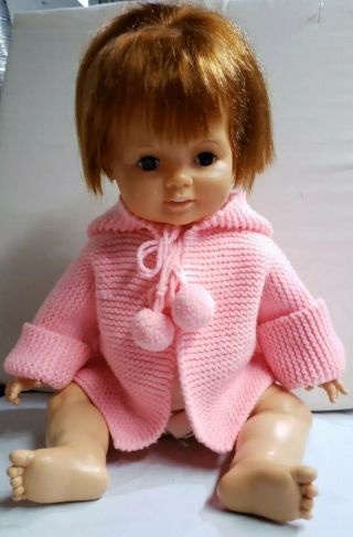 Chrissy Baby Doll Vintage 1972 - 73 Ideal 24 " With Growing Hair 119