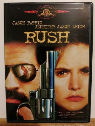 Rush (dvd,  2002) Oop/ Rare Jason Patric,  Jennifer Jason Leigh 1991/ws/mint Disc