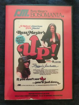 Up Dvd Russ Meyer Roger Ebert Bosomania Cult Classic Rare