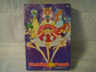 Wedding Peach - Complete Season 1 Anime Set 5 Dvd Rare