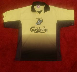 Hibernian Football Shirt Le Coq Sportif Away 90s Jersey Rare Hibs M Vintage