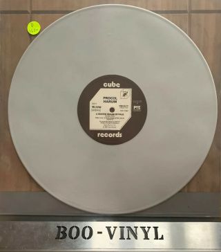 Procol Harum ‎– A Whiter Shade Of Pale / Conquistador Rare White 12 " Vinyl Ex