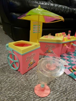 VINTAGE Mattel Barbie Ice Cream Shoppe Playset – 3653 – With Box 3