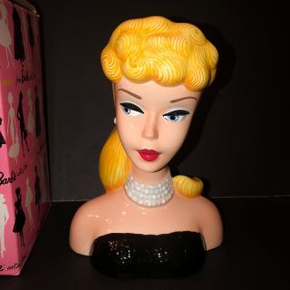 Vintage 1994 From Barbie With Love Vase Senior Prom 1963 By Enesco 7 " Porcelain