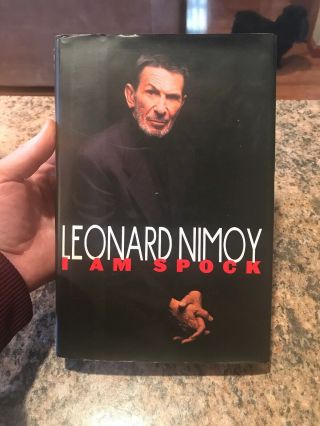 Star Trek I Am Spock By Leonard Nimoy Hardcover First Edition Rare Book Rip 1995