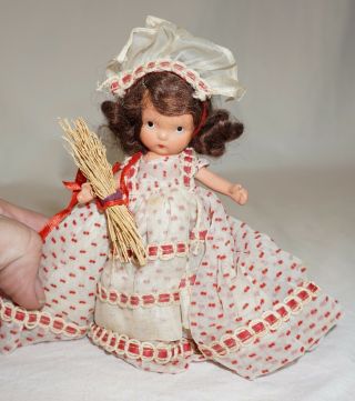 5.  5 " Antique Nancy Ann Storybook Bisque Doll 185 Saturday 
