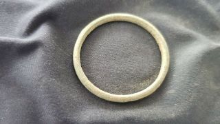 Ultra Rare Celtic Large Bronze Money Ring.  A Must.  L46c
