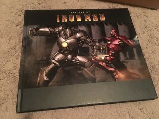 Marvel Studios The Art Of Iron Man Rare Hardcover Book