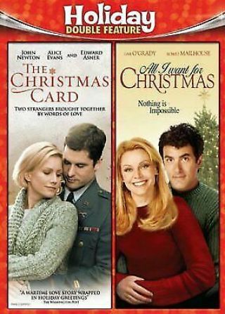 Holiday Double Feature (christmas Card/all I Want For Christmas) Rare Oop
