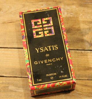 Ysatis De Givenchy Pure Parfum Spray 1/4 Fl.  Oz.  Vintage Rare 7 Ml 75 Full,