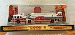 Code 3 Aerial Ladder Truck Indianapolis Fire Dept.  31 1/64 Rare