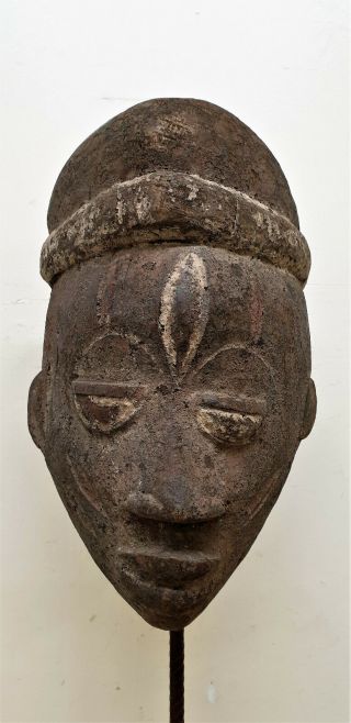 035 African Tribal Yoruba Mask Nigeria