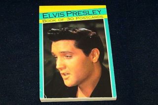Elvis Presley Book Of 30 Postcards  Very Rare In