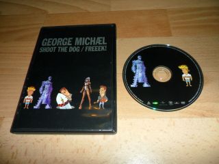 George Michael - Shoot The Dog / Freeek (very Rare 2 Track Dvd Single - 2002) Wham