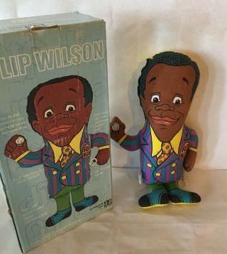 Vintage Flip Wilson/geraldine Shindana Toys Talking Cloth Doll Box 1970