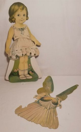 Lmas Vintage Paper Doll W Fairy Outfit