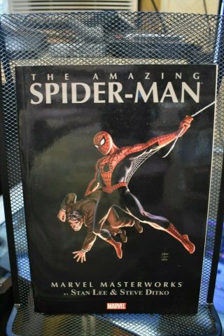 Marvel Masterworks Spider - Man Volume 1 Tpb Rare 2009 1st Print Stan Lee
