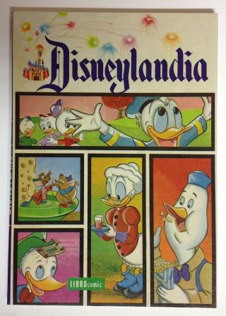 Rare Mexican 1973 Walt Disney Disneylandia Comic Book Uncle Scrooge 64 Pgs