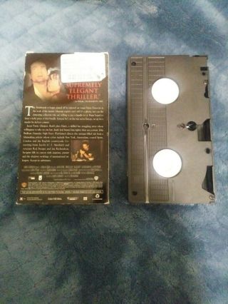 Very Rare OOP Incognito (VHS,  1998) Jason Patric Irene Jacob BlockBuster Label 2