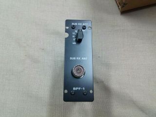 Yaesu Bpf - 1 Band Pass Filter For Ft - 1000 - Rare - As It Should