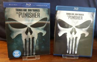 The Punisher 2 Disc Blu - Ray Dvd With Rare Canadian Lenticular 3d Slipcover Oop