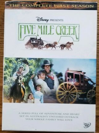 Five Mile Creek - Season 1 (dvd,  2005,  4 - Disc Set) - Rare Disney Series