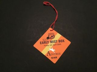 Rare Aintree Racecourse Hospitality Badge 2003 Grand National Meeting