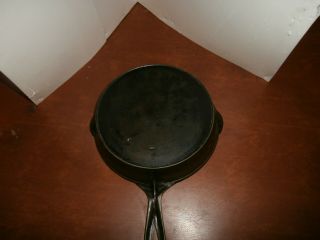 Vintage Rare M.  P.  S.  W Cast Iron Skillet 7 With Heat Ring