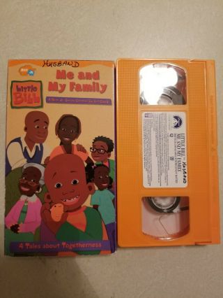 Little Bill Cosby Me And My Family Nick Jr Vhs Rare Vhs