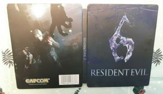 X - Rare Future Shop Exclusive Steelbook G2 Resident Evil 6 Ps3 / Xbox No Game