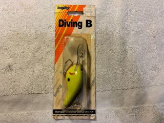 Bagley Diving B Db2 09 Old Fishing Lure 5