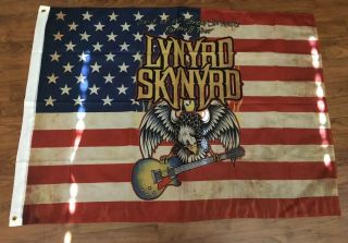 Very Rare Lynyrd Skynyrd Last Of The Street Survivors 2019 Tour Flag 3x5ft