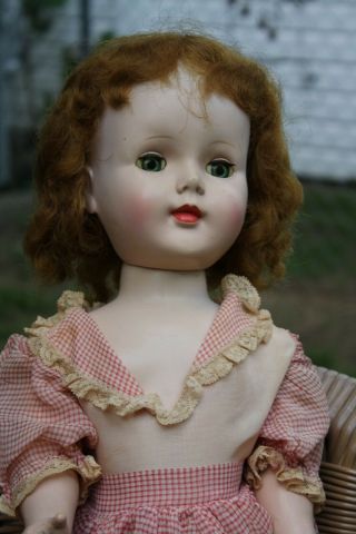 Vintage American Character Doll 24  Walking Head Turns