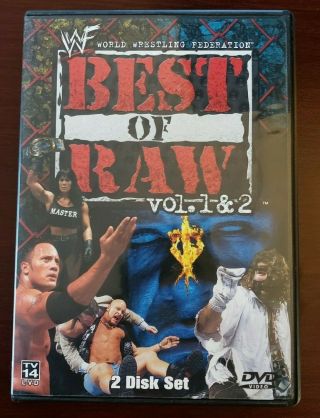 Wwf Dvd Best Of Raw Vol 1 & 2 Rare