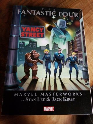 Fantastic Four Marvel Masterworks Volume 3 Paperback 2010 Tpb Rare Jack Kirby