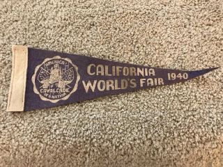 Rare 1940 California World 