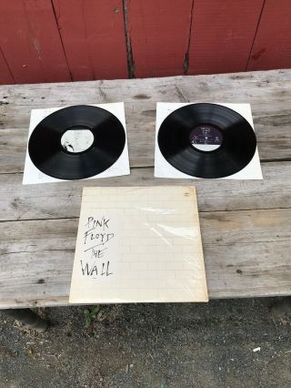 Pink Floyd Wall Shrink 1979 Vinyl 2 Lp Record Set Pc2 36183 Rare Vtg Insert Ex,