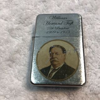 Rare Danbury William Howard Taft 27th U.  S.  President Case Lighter