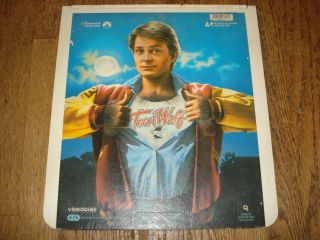 Teen Wolf (1985) Rare Ced Selectavision Videodisc Paramount Video Disc